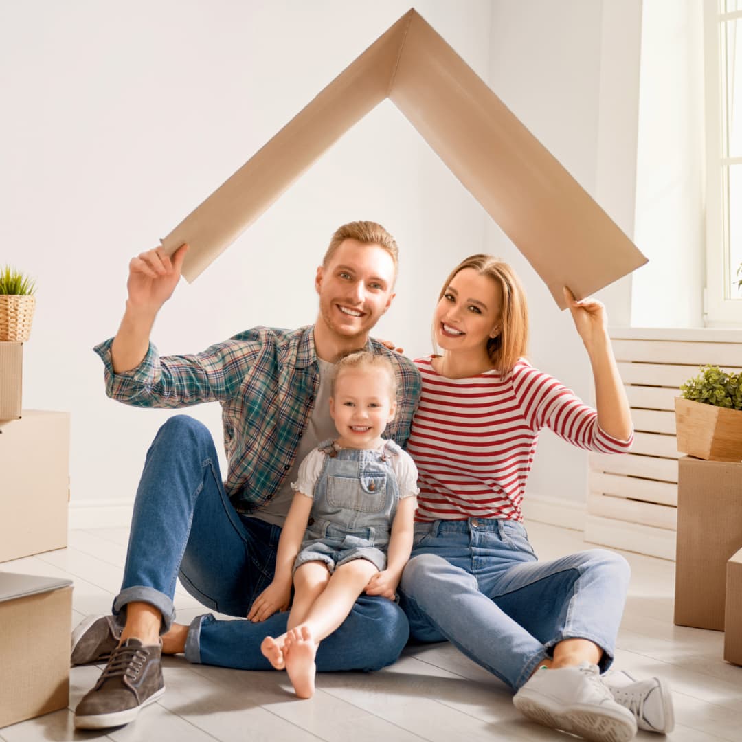 Family enjoying life, protected by a term life plan